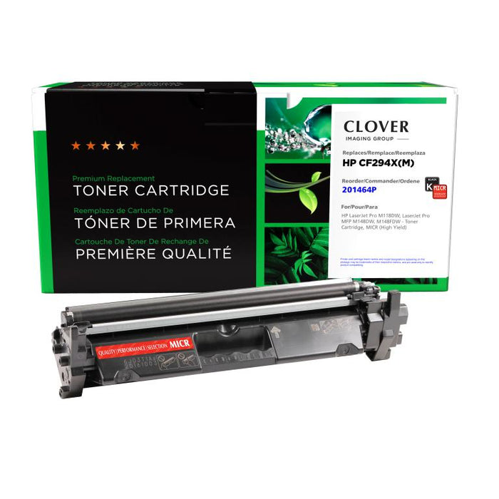 Clover Imaging Remanufactured High Yield MICR Toner Cartridge for HP CF294X