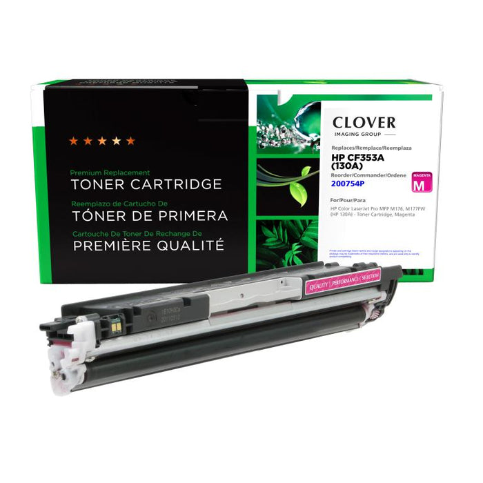 Clover Imaging Remanufactured Magenta Toner Cartridge for HP 130A (CF353A)