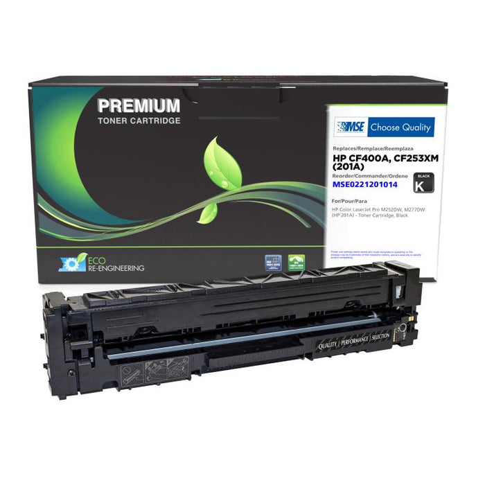 MSE Remanufactured Black Toner Cartridge for HP 201A (CF400A)
