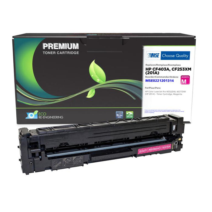MSE Remanufactured Magenta Toner Cartridge for HP 201A (CF403A)