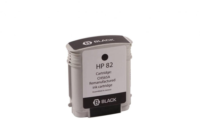 WF Remanufactured High Yield Black Wide Format Ink Cartridge for HP 82 (CH565A)