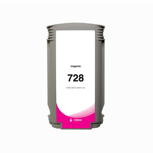 Magenta Wide Format Ink Cartridge for HP 728 (F9J66A)