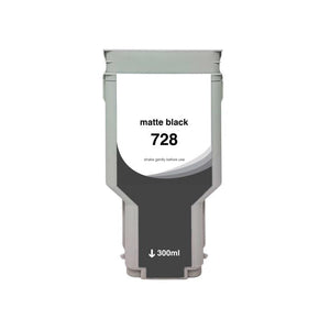 Matte Black Wide Format Ink Cartridge for HP 728 (F9J68A)