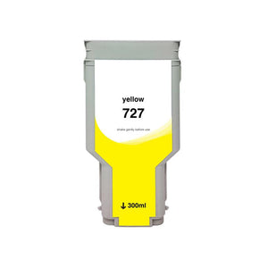 High Yield Yellow Wide Format Ink Cartridge for HP 727 (F9J78A)