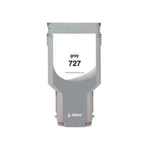 High Yield Gray Wide Format Ink Cartridge for HP 727 (F9J80A)