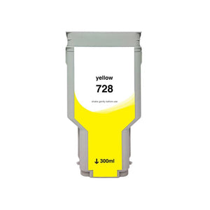 Yellow Wide Format Ink Cartridge for HP 728 (F9K15A)