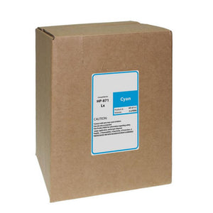 Cyan Wide Format Ink Bag for HP 871 (G0Y79D)