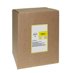 Yellow Wide Format Ink Bag for HP 871 (G0Y81D)
