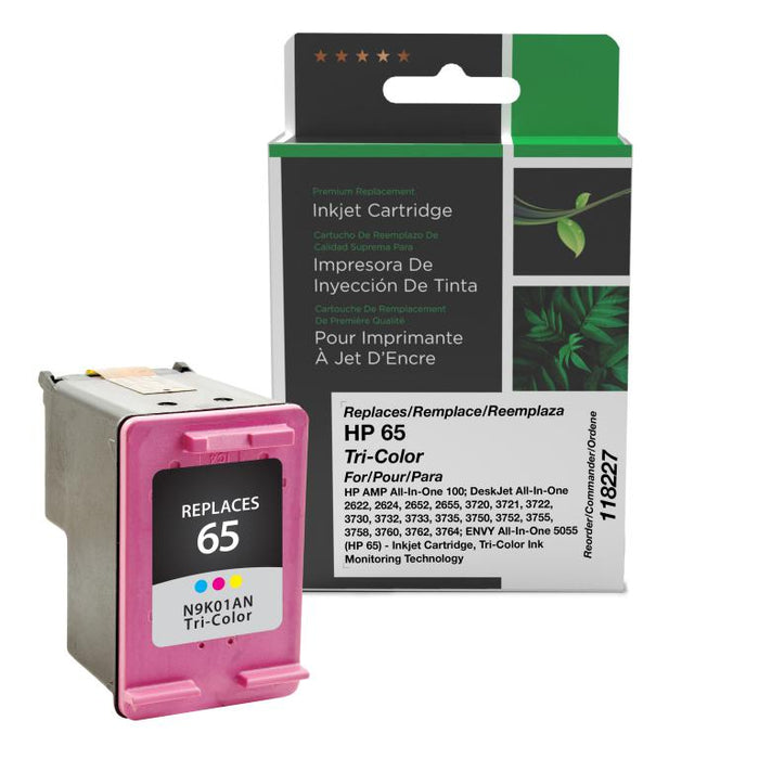 Clover Imaging Remanufactured Tri-Color Ink Cartridge for HP 65 (N9K01AN)