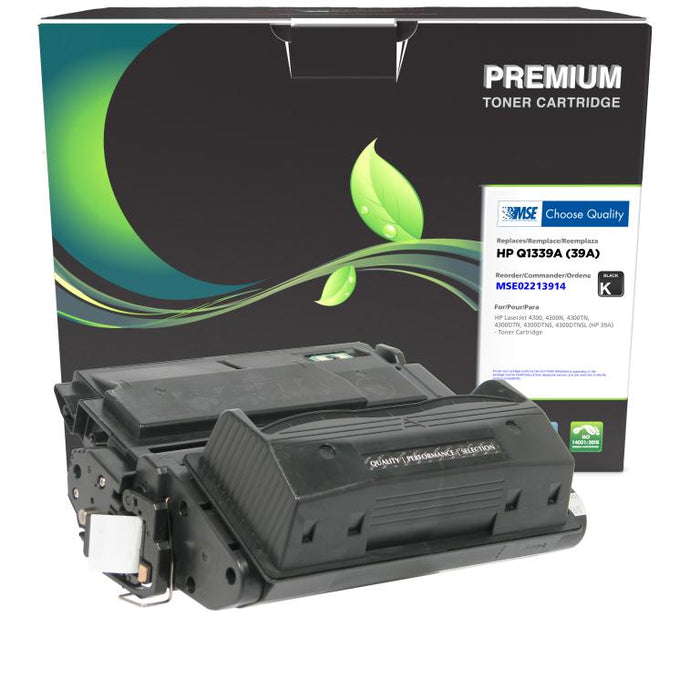 MSE Remanufactured Toner Cartridge for HP 39A (Q1339A)