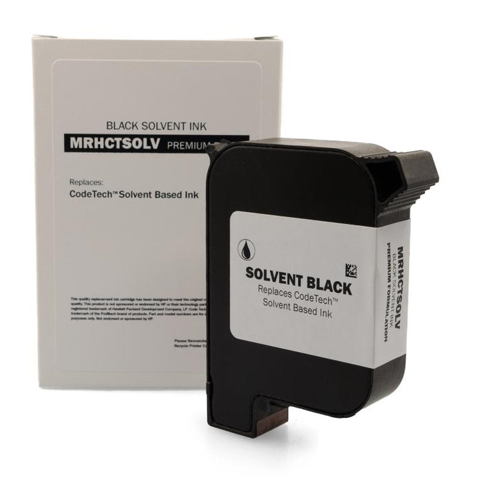 Specialty Ink Remanufactured Black Solvent Ink Cartridge for HP 2850