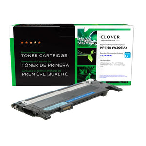 Cyan Toner Cartridge (Reused OEM Chip) for HP 116A (HP W2061A)