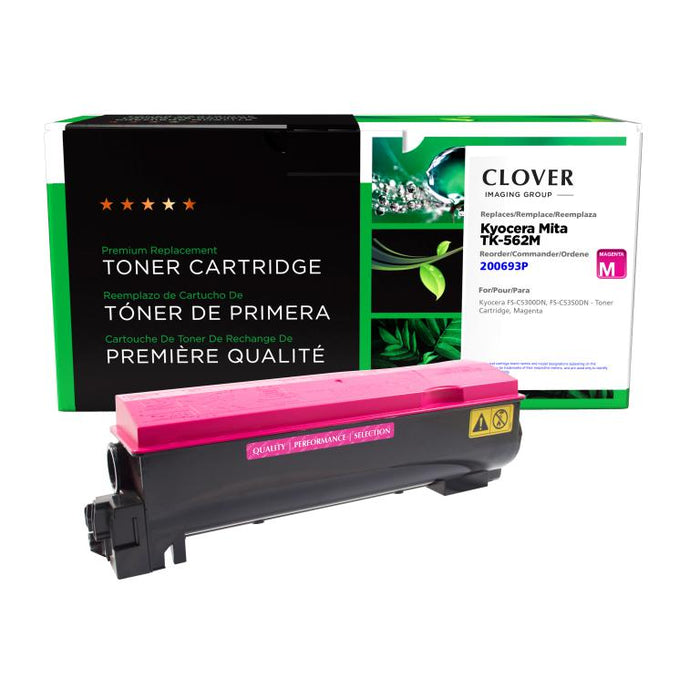 Clover Imaging Remanufactured Magenta Toner Cartridge for Kyocera TK-562