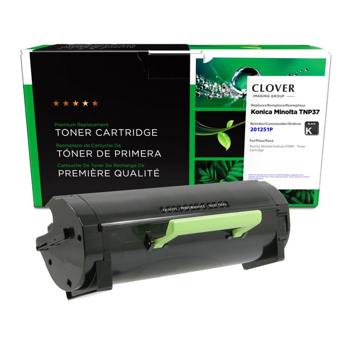 Clover Imaging Remanufactured Toner Cartridge for Konica Minolta TNP37