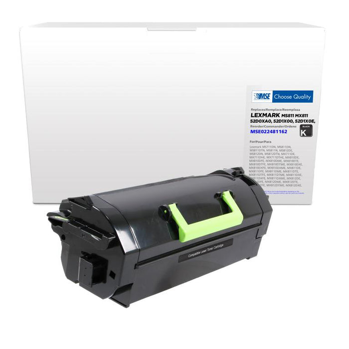 MSE Remanufactured Extra High Yield Toner Cartridge for Lexmark MS711/MS811/MS812/MX711/MX811/MX812