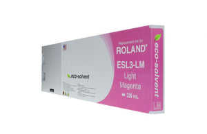 Light Magenta Wide Format Inkjet Cartridge for Roland ESL3-LM
