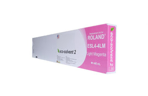 Light Magenta Wide Format Inkjet Cartridge for Roland ESL4-4LM