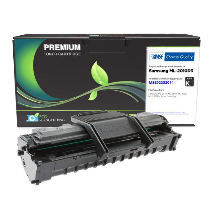 MSE Remanufactured Universal Toner Cartridge for Samsung ML-2010D3/ML-1610D2