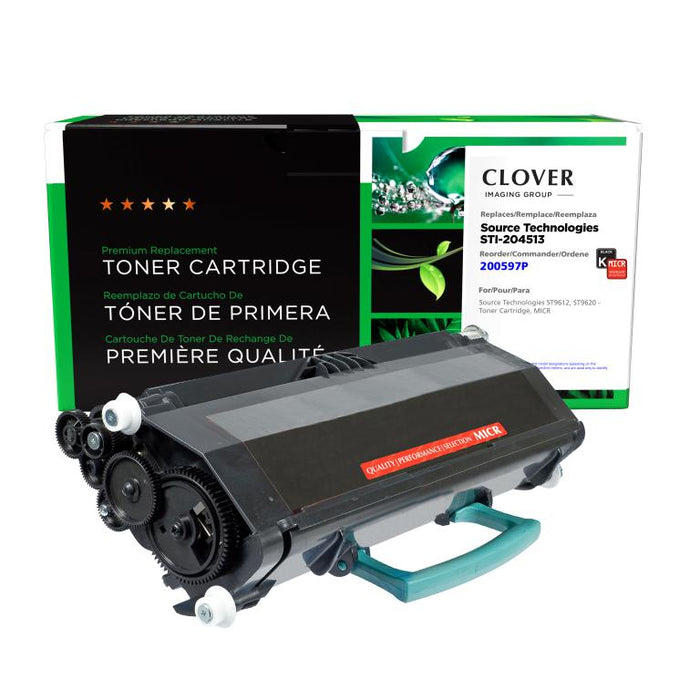 Clover Imaging Remanufactured MICR Toner Cartridge for Source Technologies STI-204513