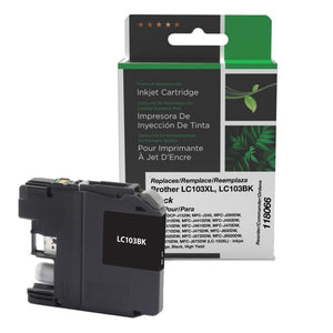 High Yield Black Ink Cartridge for Brother LC103XL