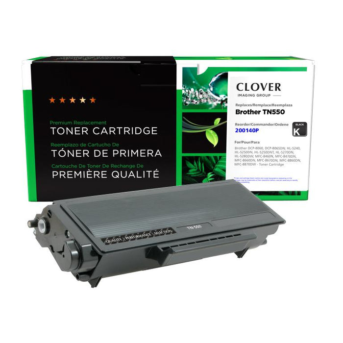 Clover Imaging Remanufactured Toner Cartridge for Brother TN550