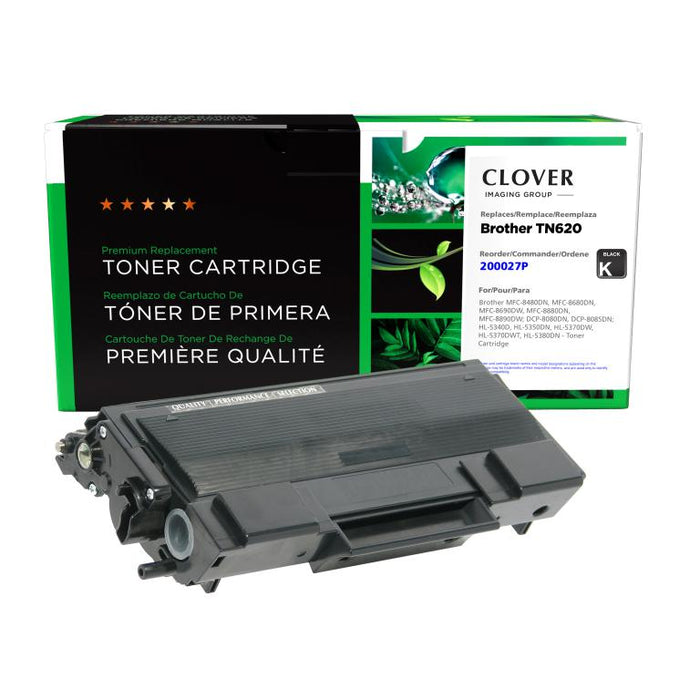 Clover Imaging Remanufactured Toner Cartridge for Brother TN620