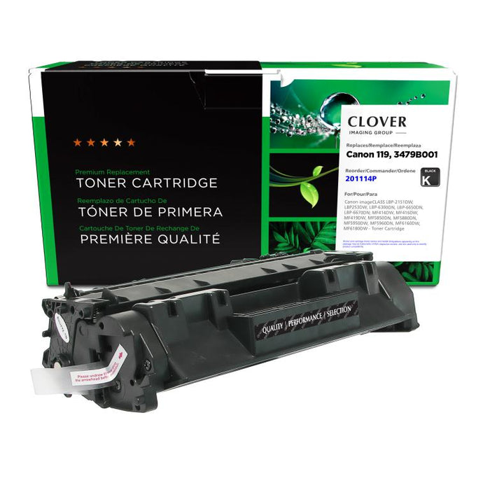 Clover Imaging Remanufactured Toner Cartridge for Canon 119 (3479B001)