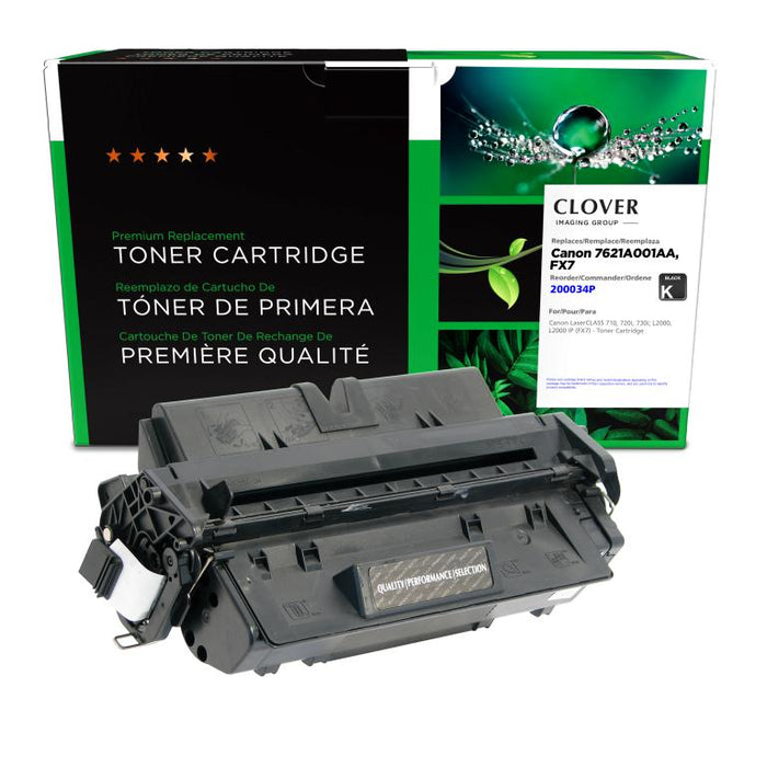 Clover Imaging Remanufactured Toner Cartridge for Canon FX7 (7621A001AA)