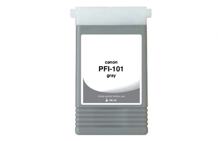 WF Non-OEM New Gray Wide Format Ink Cartridge for Canon PFI-101 (0892B001AA)
