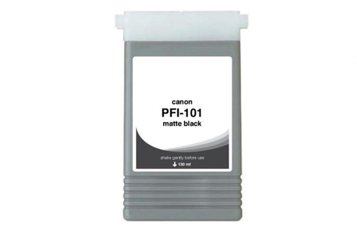 WF Non-OEM New Matte Black Wide Format Ink Cartridge for Canon PFI-101 (0882B001AA)