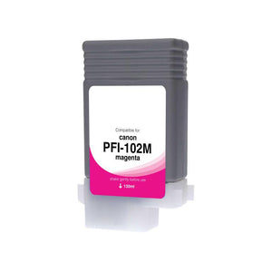 Magenta Wide Format Ink Cartridge for Canon PFI-102 (0897B001)