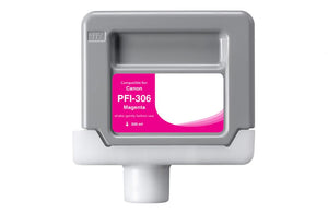 Magenta Wide Format Ink Cartridge for Canon PFI-306 (6659B001AA)