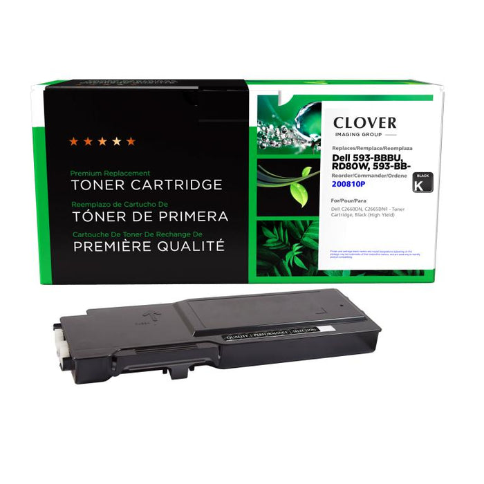 Clover Imaging Remanufactured High Yield Black Toner Cartridge for Dell C2660