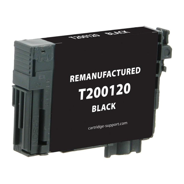 EPC Remanufactured Black Ink Cartridge for Epson T200120