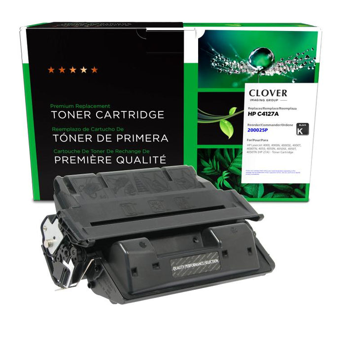 Clover Imaging Remanufactured Toner Cartridge for HP 27A (C4127A)