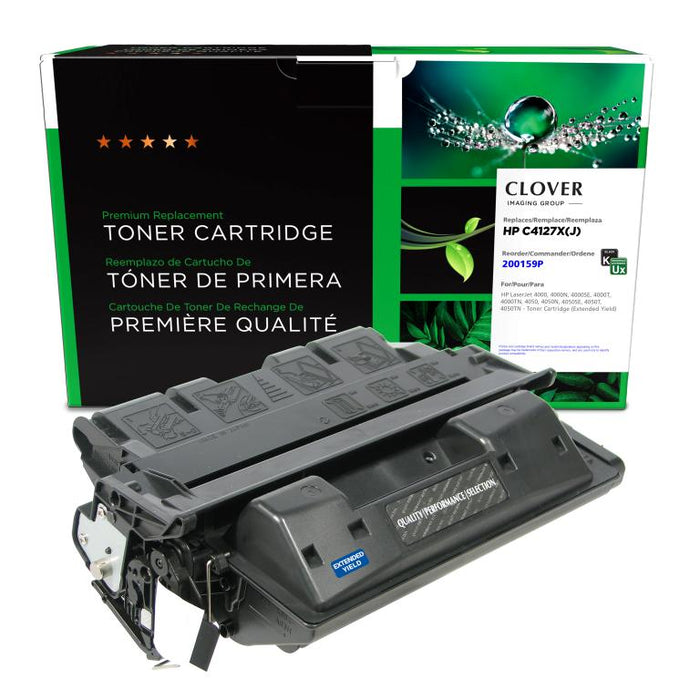 Clover Imaging Remanufactured Extended Yield Toner Cartridge for HP C4127X
