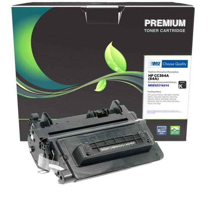 MSE Remanufactured Toner Cartridge for HP 64A (CC364A)