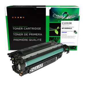 Extended Yield Black Toner Cartridge for HP CE250X