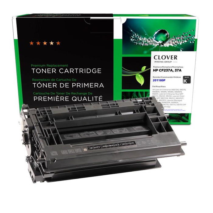 Clover Imaging Remanufactured Toner Cartridge for HP 37A (CF237A)