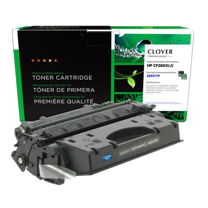 Clover Imaging Remanufactured Extended Yield Toner Cartridge for HP CF280X