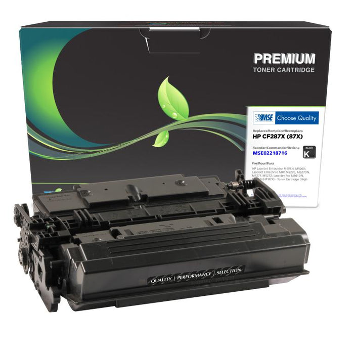 MSE Remanufactured High Yield Toner Cartridge for HP 87X (CF287X)