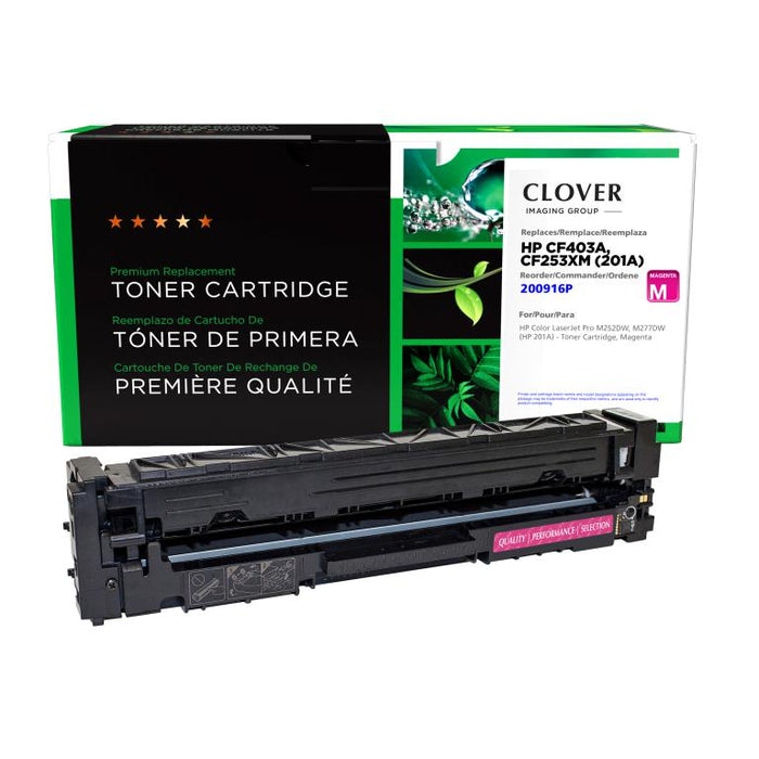 Clover Imaging Remanufactured Magenta Toner Cartridge for HP 201A (CF403A)