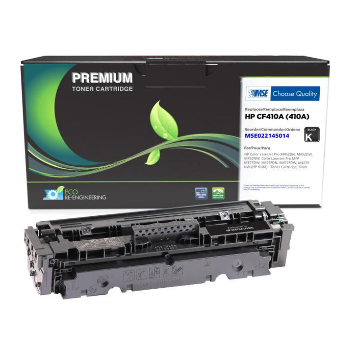 MSE Remanufactured Black Toner Cartridge for HP 410A (CF410A)