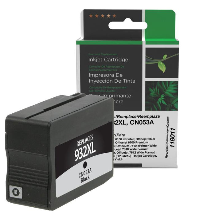Clover Imaging Remanufactured High Yield Black Ink Cartridge for HP 932XL (CN053A)