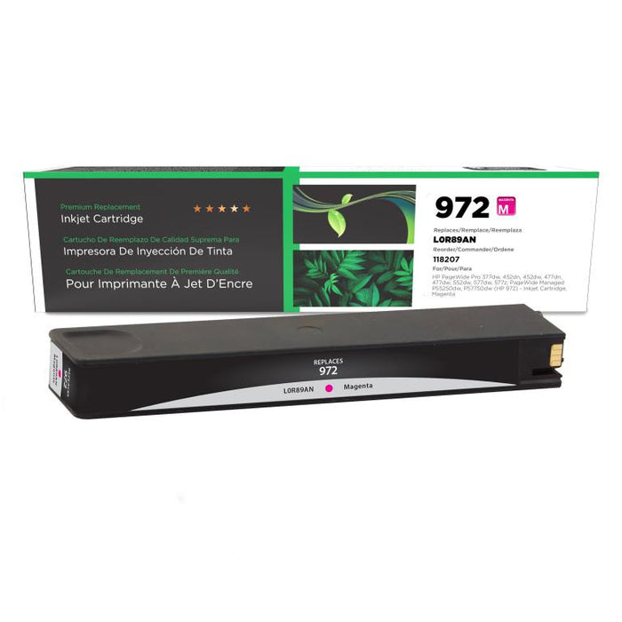 Clover Imaging Remanufactured Magenta Ink Cartridge for HP 972 (L0R89AN)