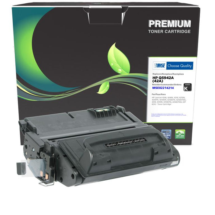 MSE Remanufactured Toner Cartridge for HP 42A (Q5942A)