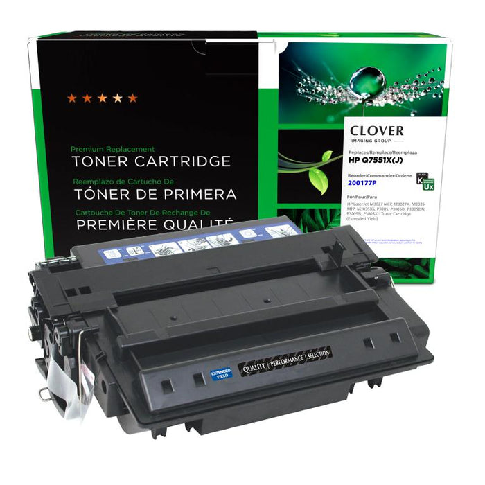 Clover Imaging Remanufactured Extended Yield Toner Cartridge for HP Q7551X