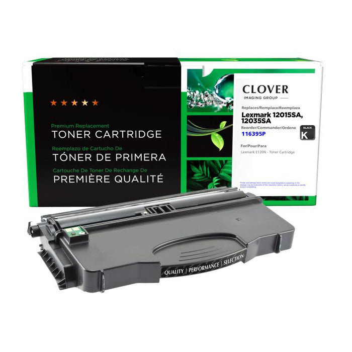 Clover Imaging Remanufactured Toner Cartridge for Lexmark E120N