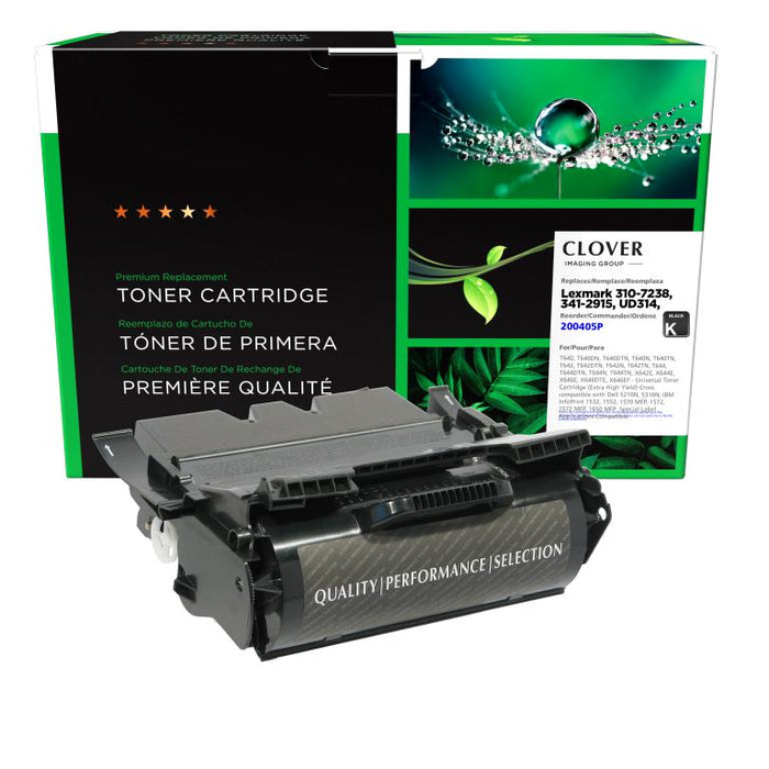 Clover Imaging Remanufactured Universal Extra High Yield Toner Cartridge for Lexmark T640/T642/T644/T646/X642/X644/X646
