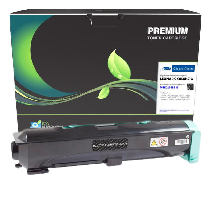 MSE Remanufactured High Yield Toner Cartridge for Lexmark X860